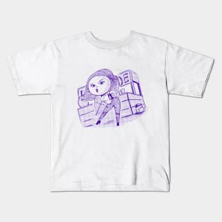 Badfruit, Sour Lemon- Purple Version Kids T-Shirt